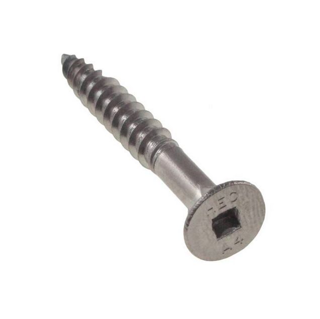 SCREW T17 BUGLE BATTEN SQ DRV SS316 6-18 X 25